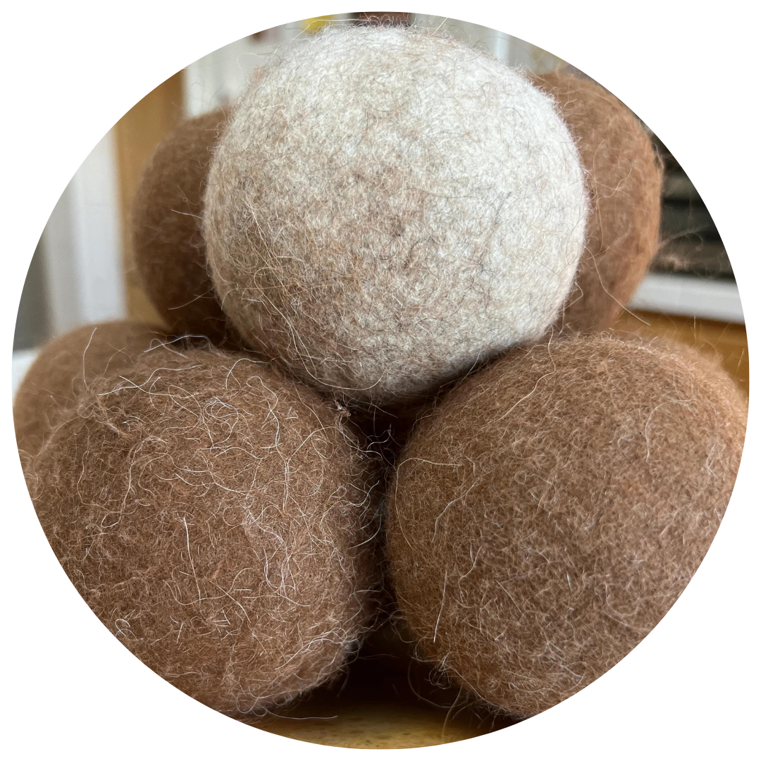 Hypoallergenic 100% Alpaca Wool Dryer Balls